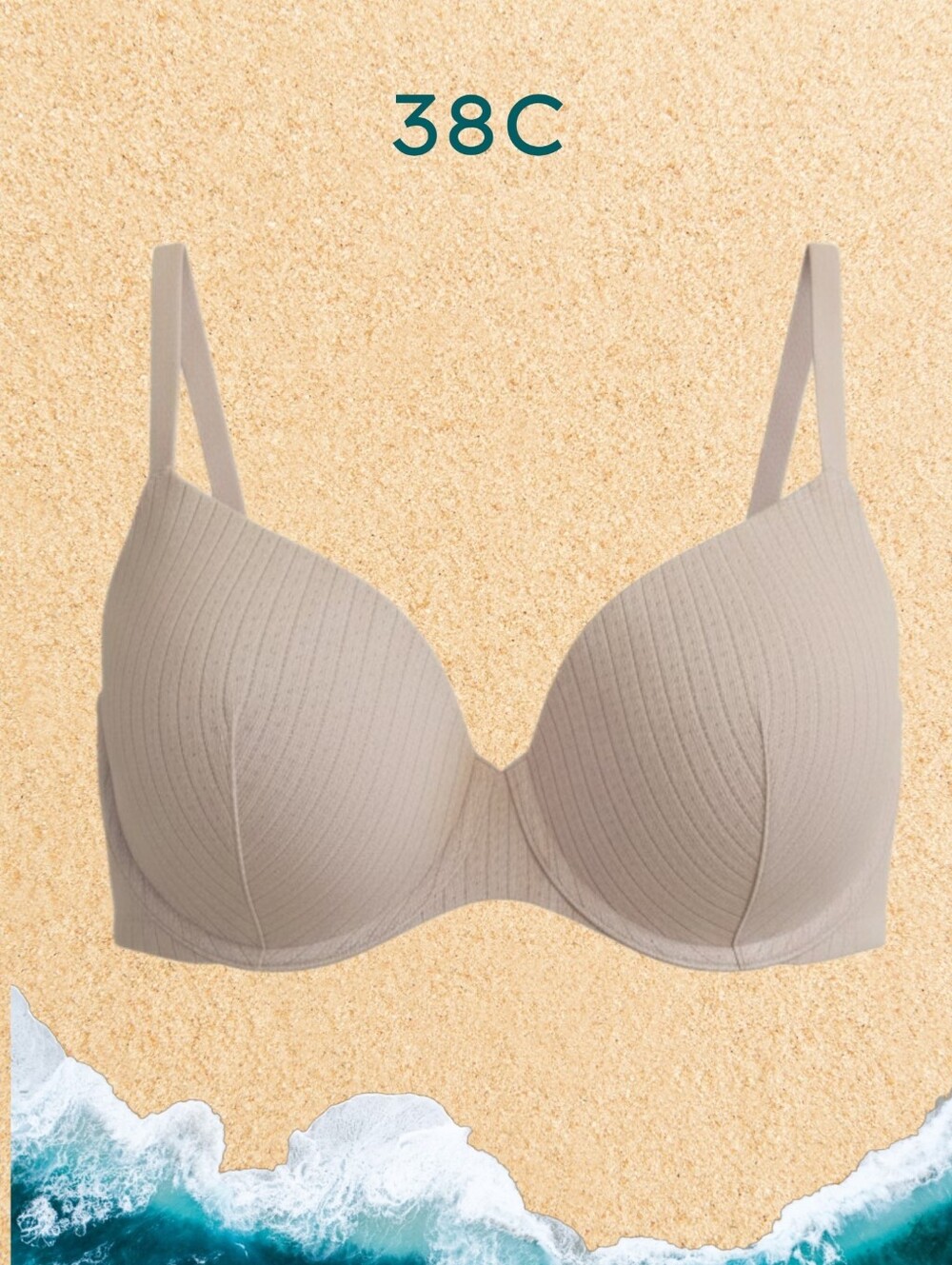 3 For $19 BUNDLE Wild fable Lavender Light Molded T-Shirt Bra (38C)
